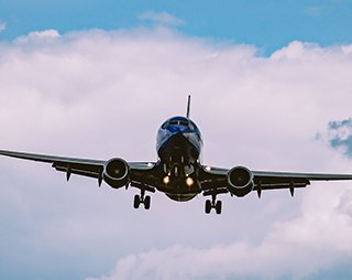 Plane taking off
